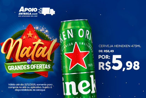 Cerveja Heineken 473ml 21/12